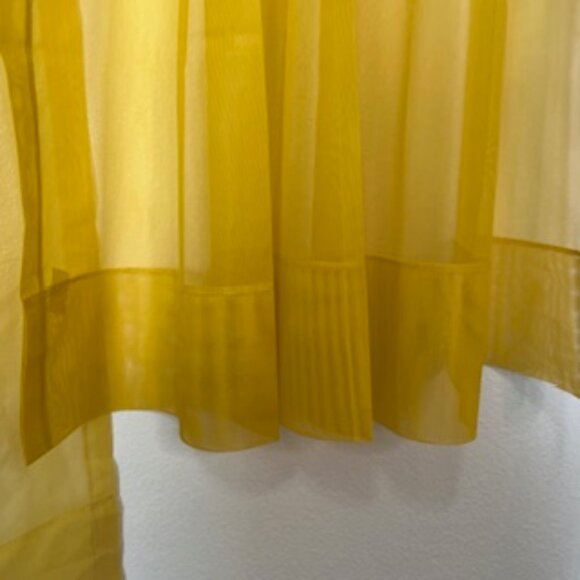 Everton Sheer Curtains Golden Rod Set Of‎ 4 Pocket Panels - Picture 7 of 9